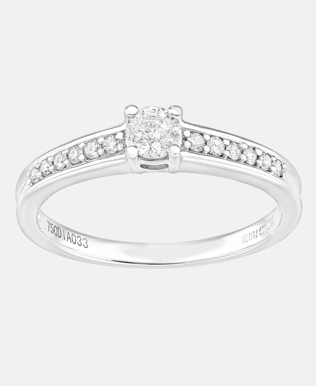 DIAMANT LETERNEL Ring Silver