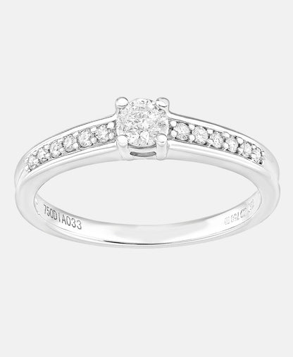 DIAMANT LETERNEL Ring Silver