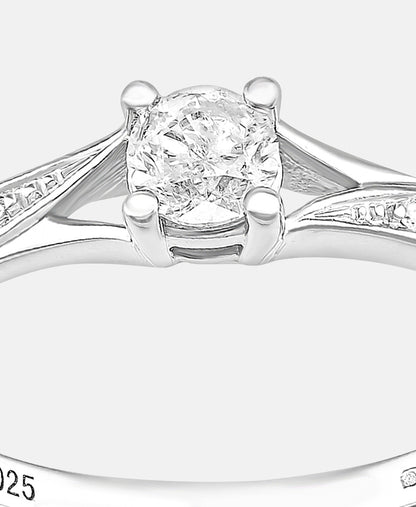 DIAMANT LETERNEL Ring Silver