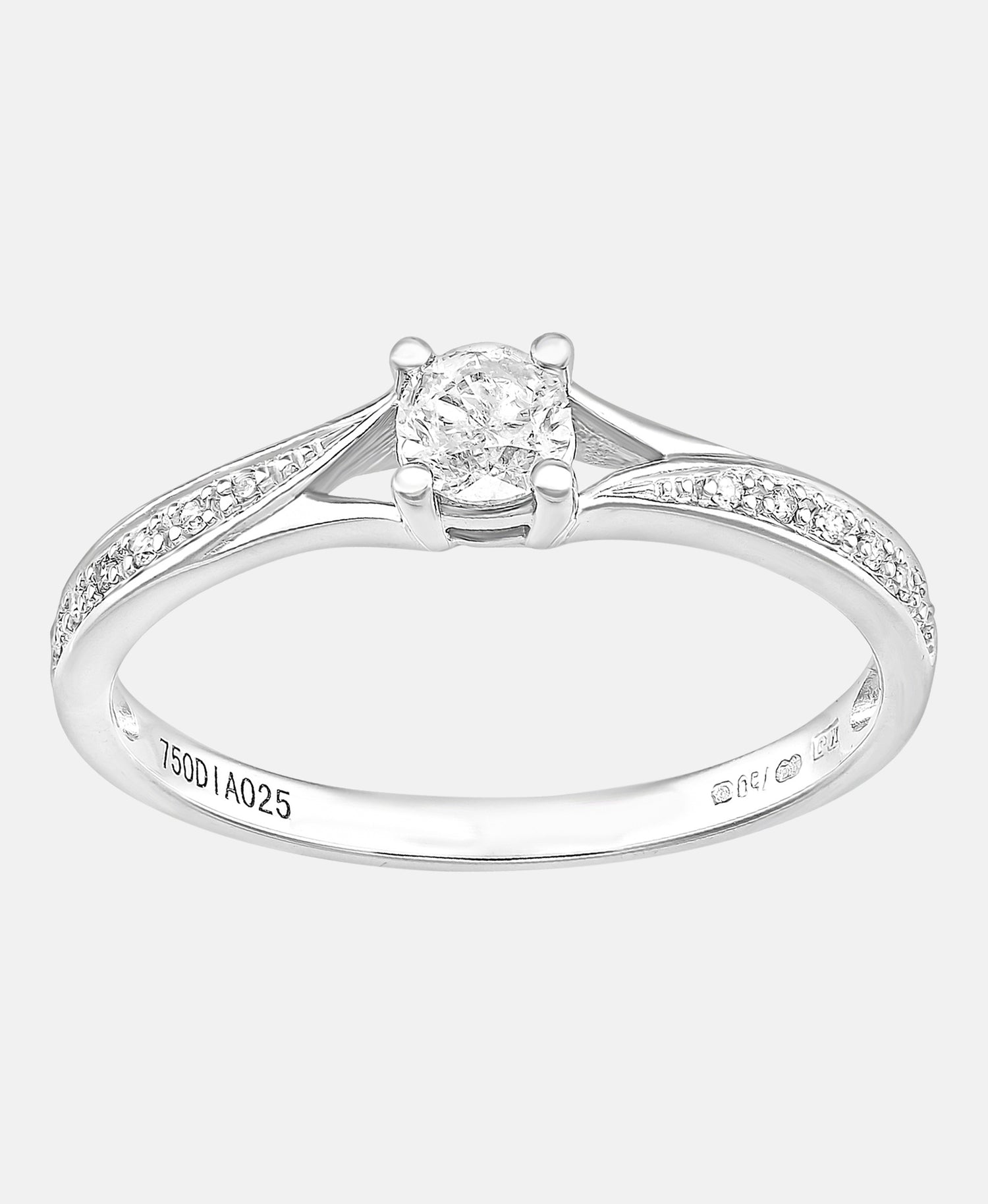 DIAMANT LETERNEL Ring Silver