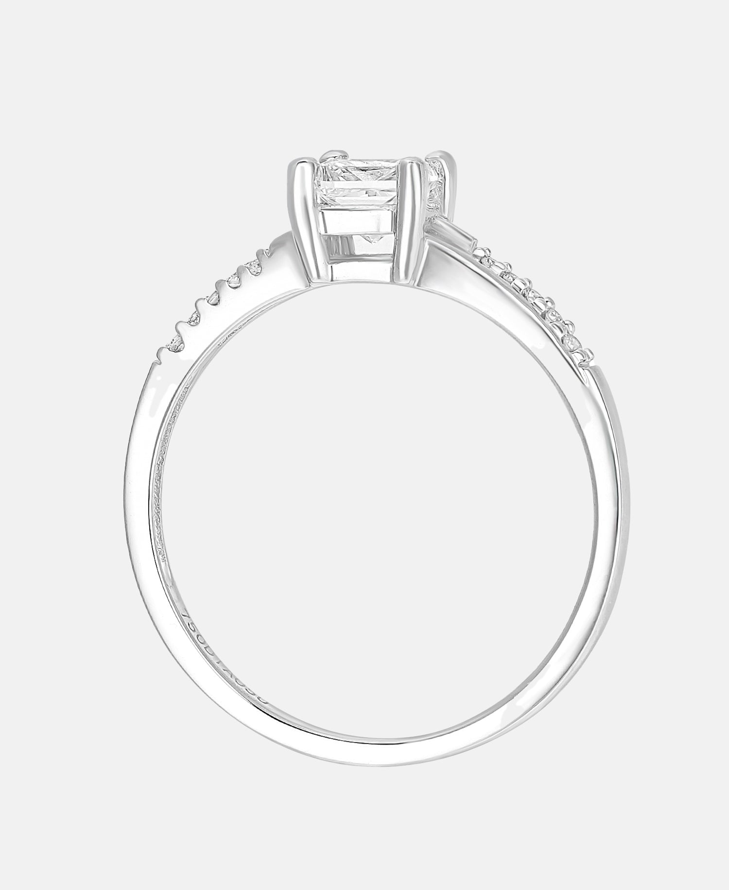 DIAMANT LETERNEL Ring Silver