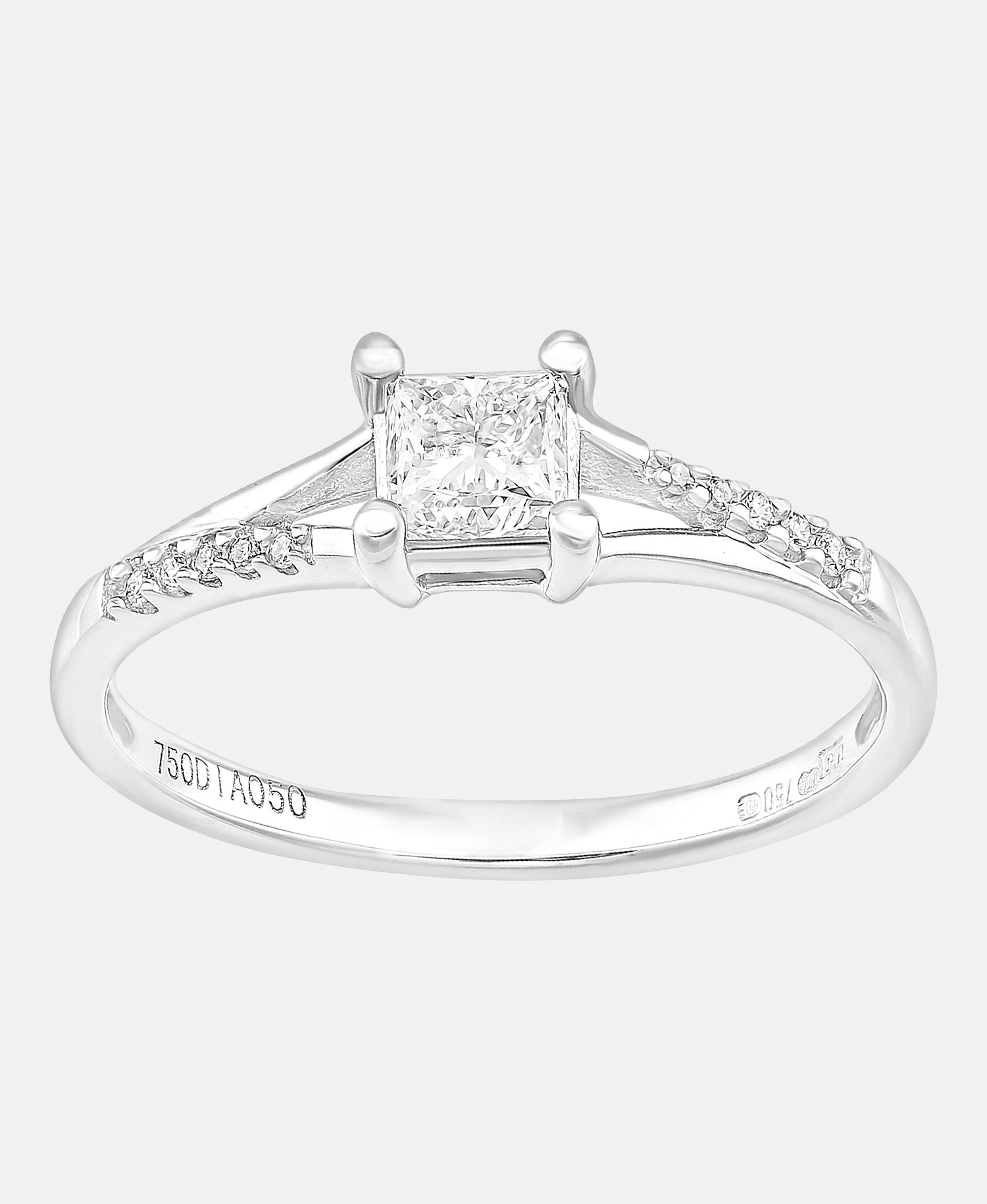 DIAMANT LETERNEL Ring Silver