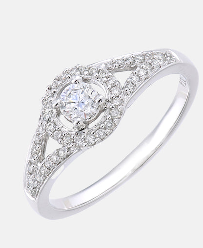 DIAMANT LETERNEL Ring Silver