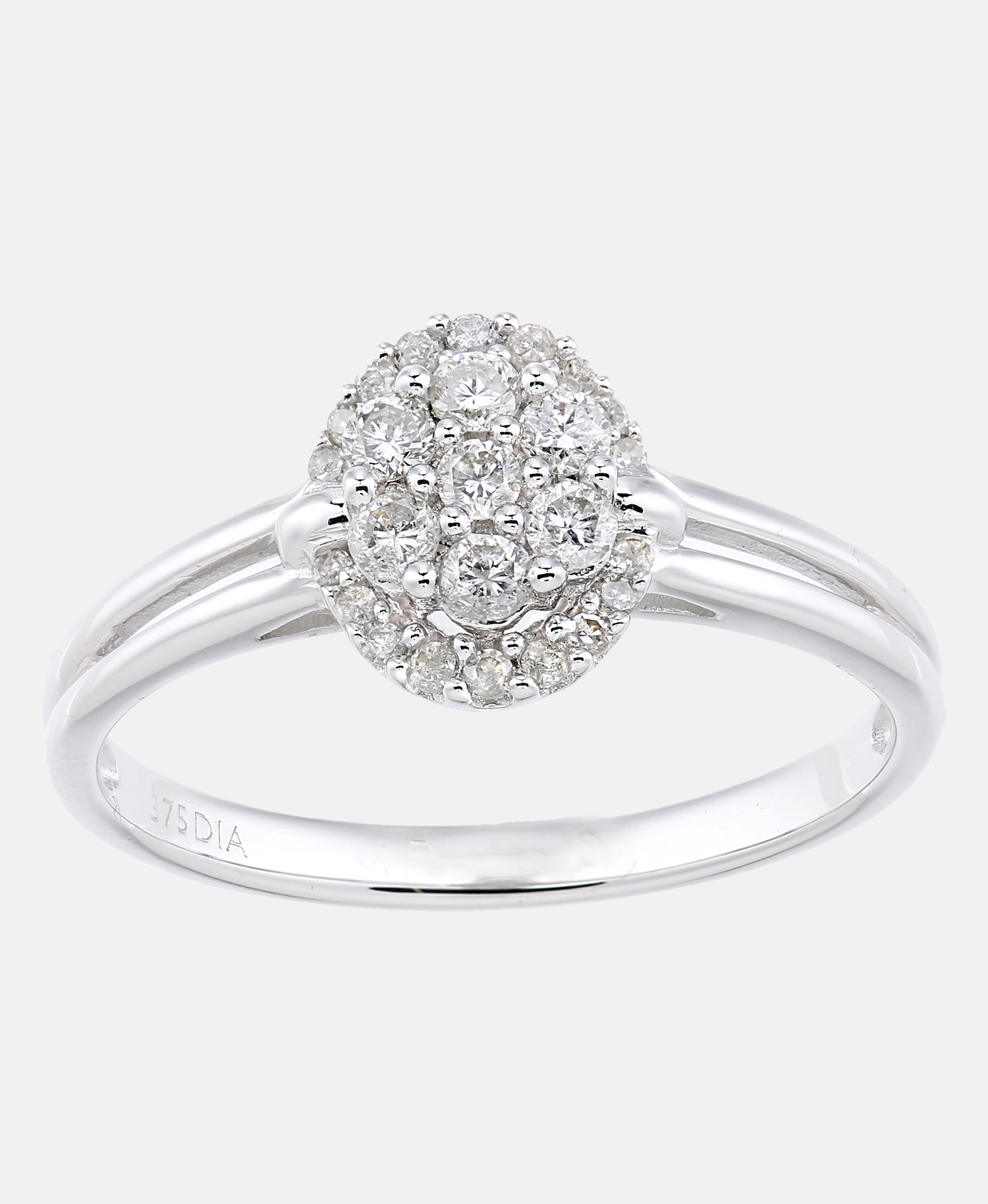 DIAMANT LETERNEL Ring Silver