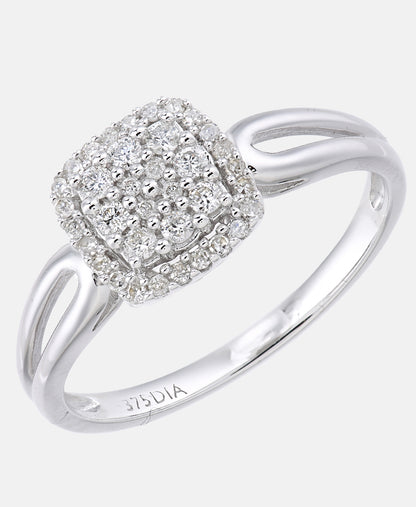 DIAMANT LETERNEL Ring Silver