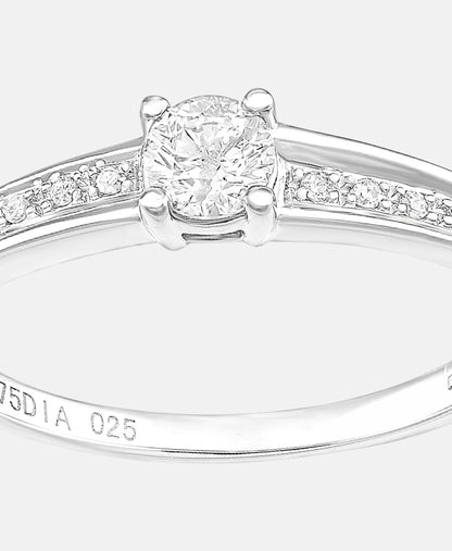 DIAMANT LETERNEL Ring Silver