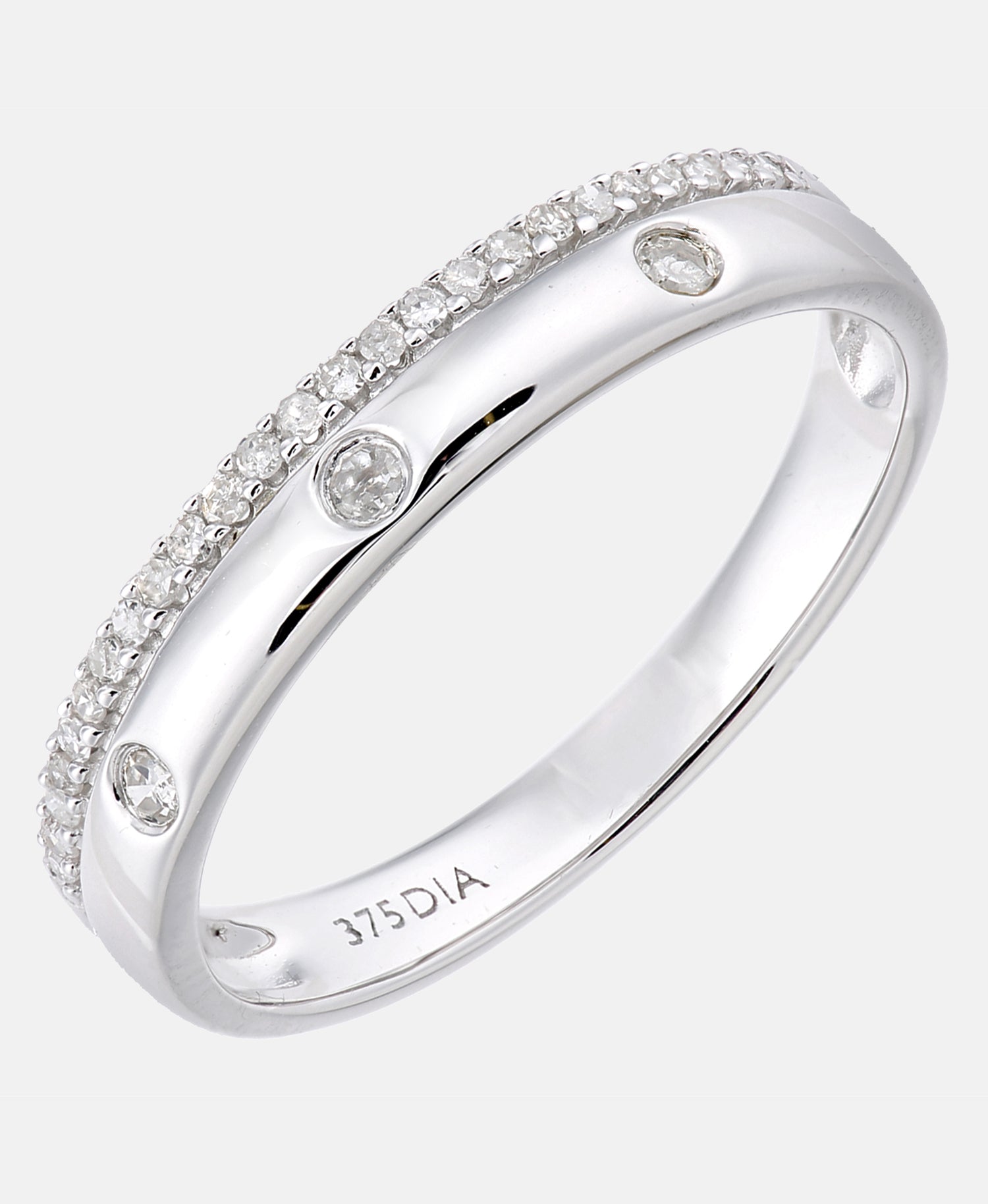 DIAMANT LETERNEL Ring Silver