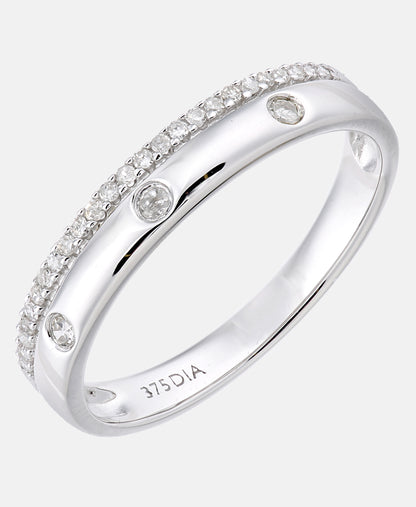 DIAMANT LETERNEL Ring Silver