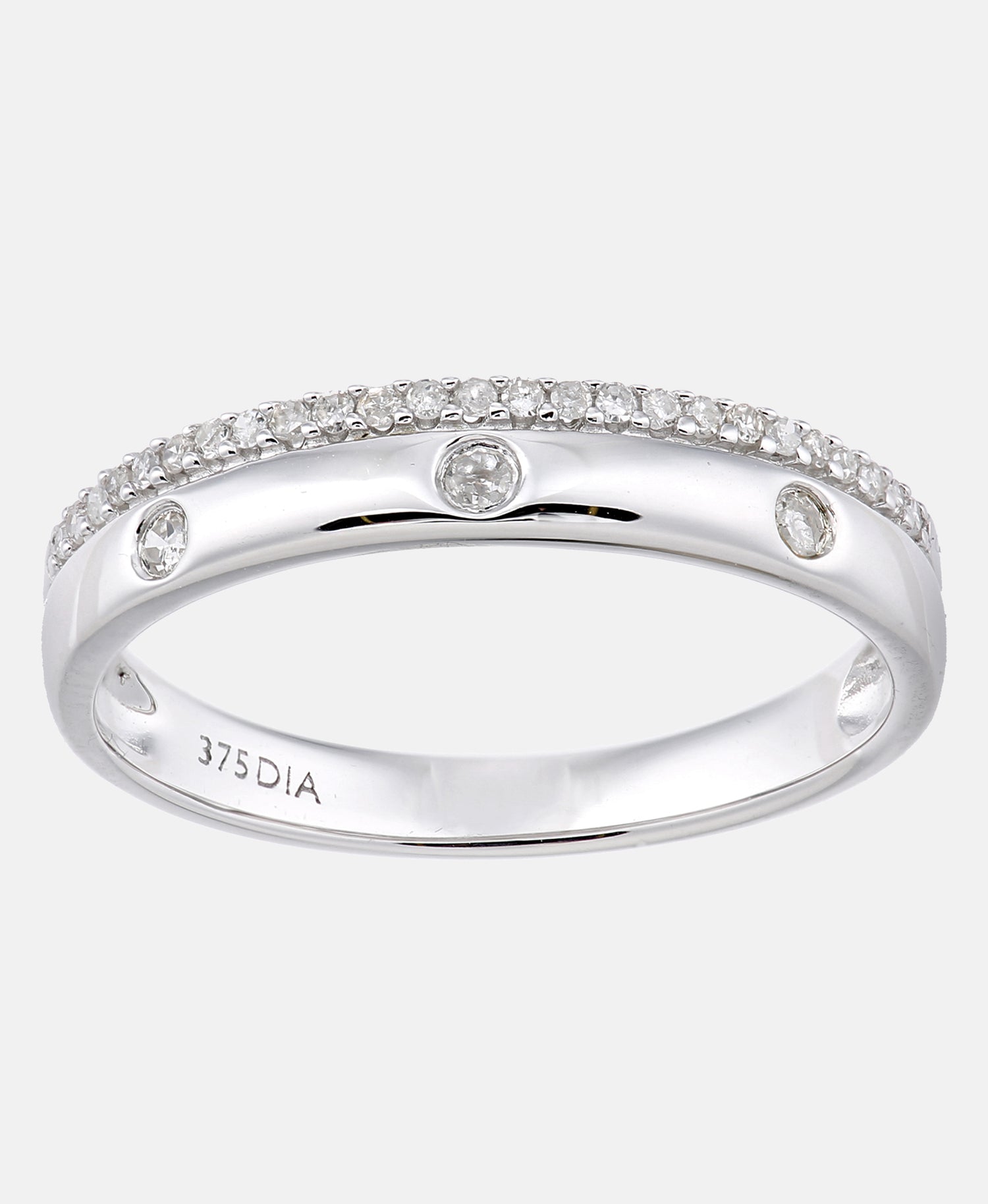 DIAMANT LETERNEL Ring Silver