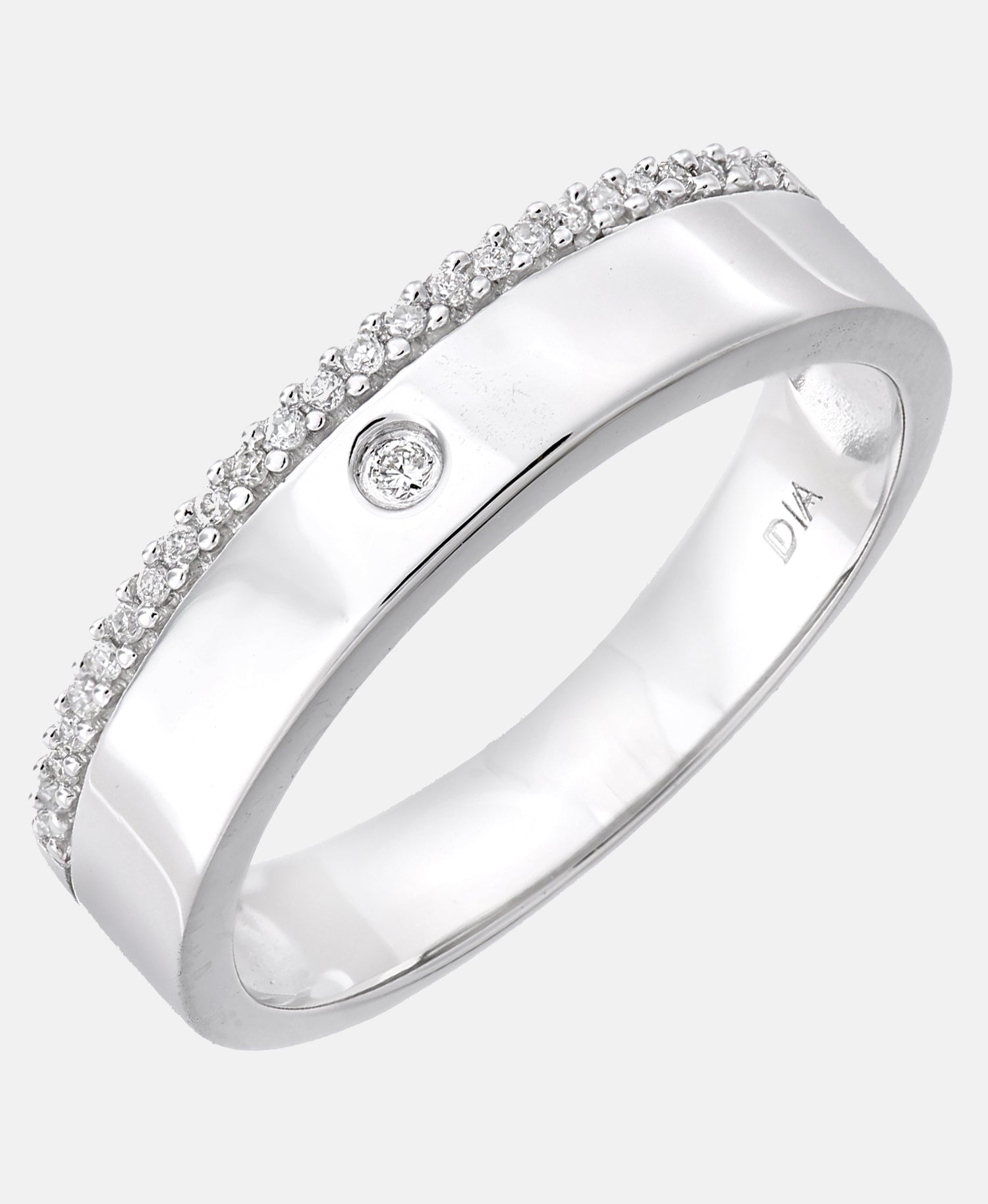 DIAMANT LETERNEL Ring Silver
