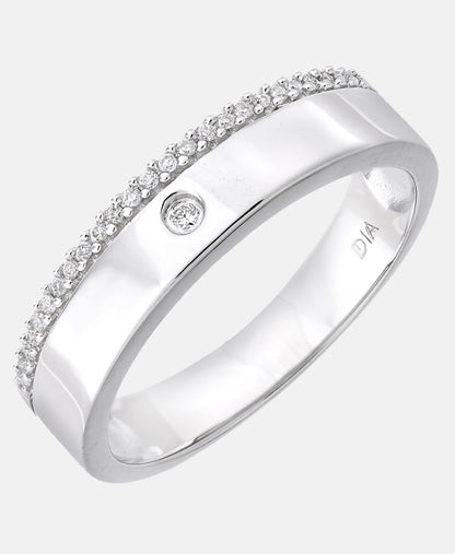 DIAMANT LETERNEL Ring Silver