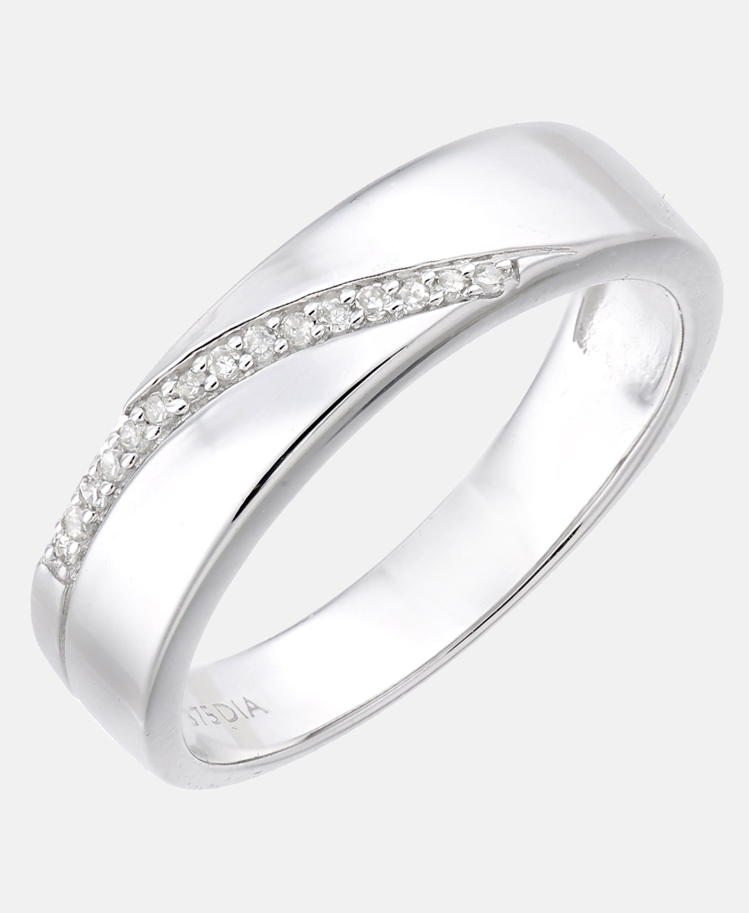 DIAMANT LETERNEL Ring Silver