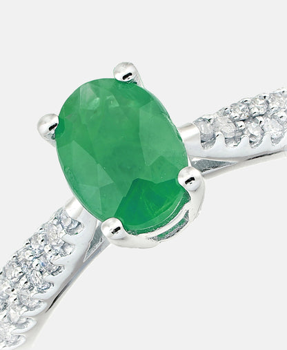 DIAMANT LETERNEL Ring Silver