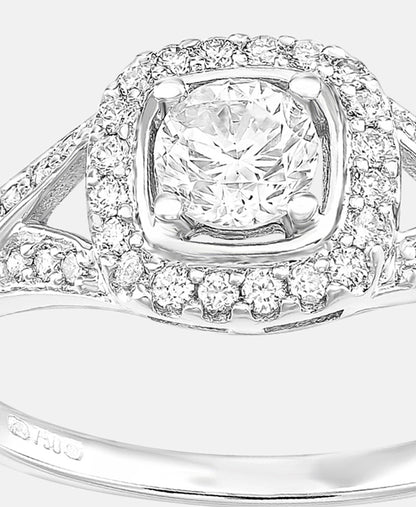 DIAMANT LETERNEL Ring Silver