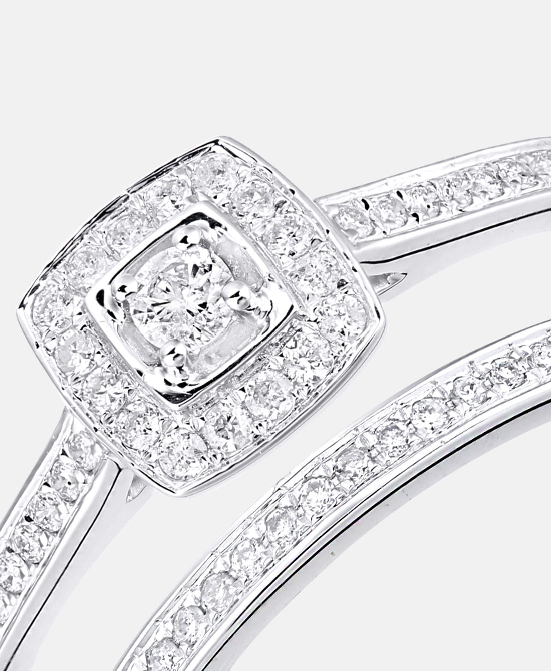 DIAMANT LETERNEL Ring Silver