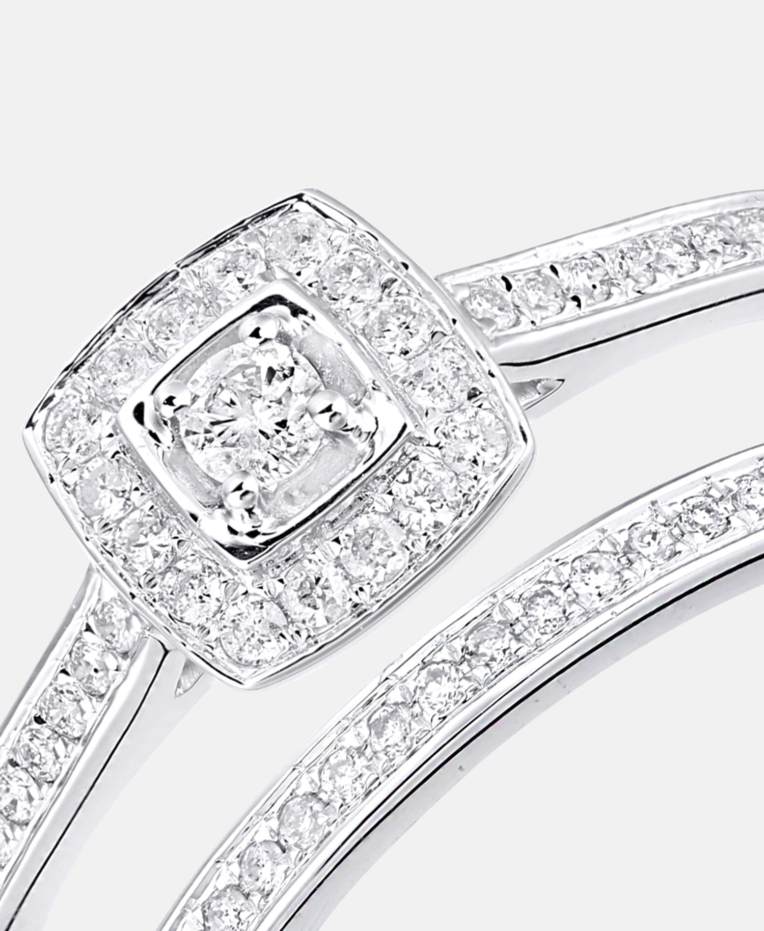 DIAMANT LETERNEL Ring Silver