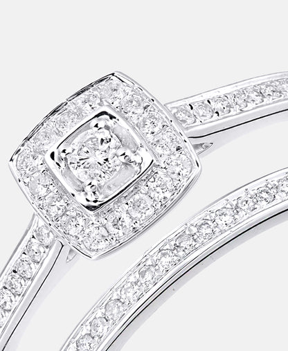 DIAMANT LETERNEL Ring Silver