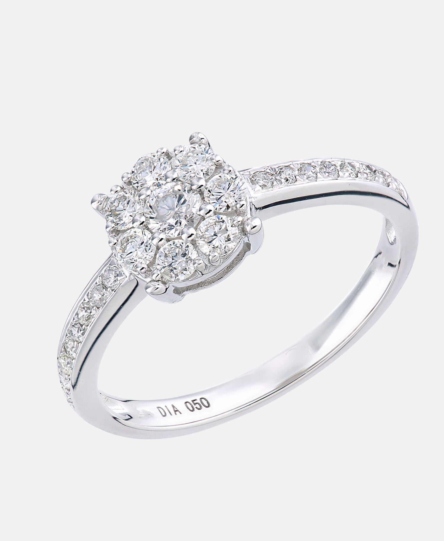 DIAMANT LETERNEL Ring Silver