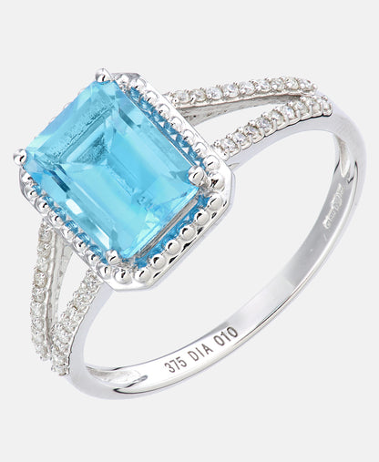 DIAMANT LETERNEL Ring Silver