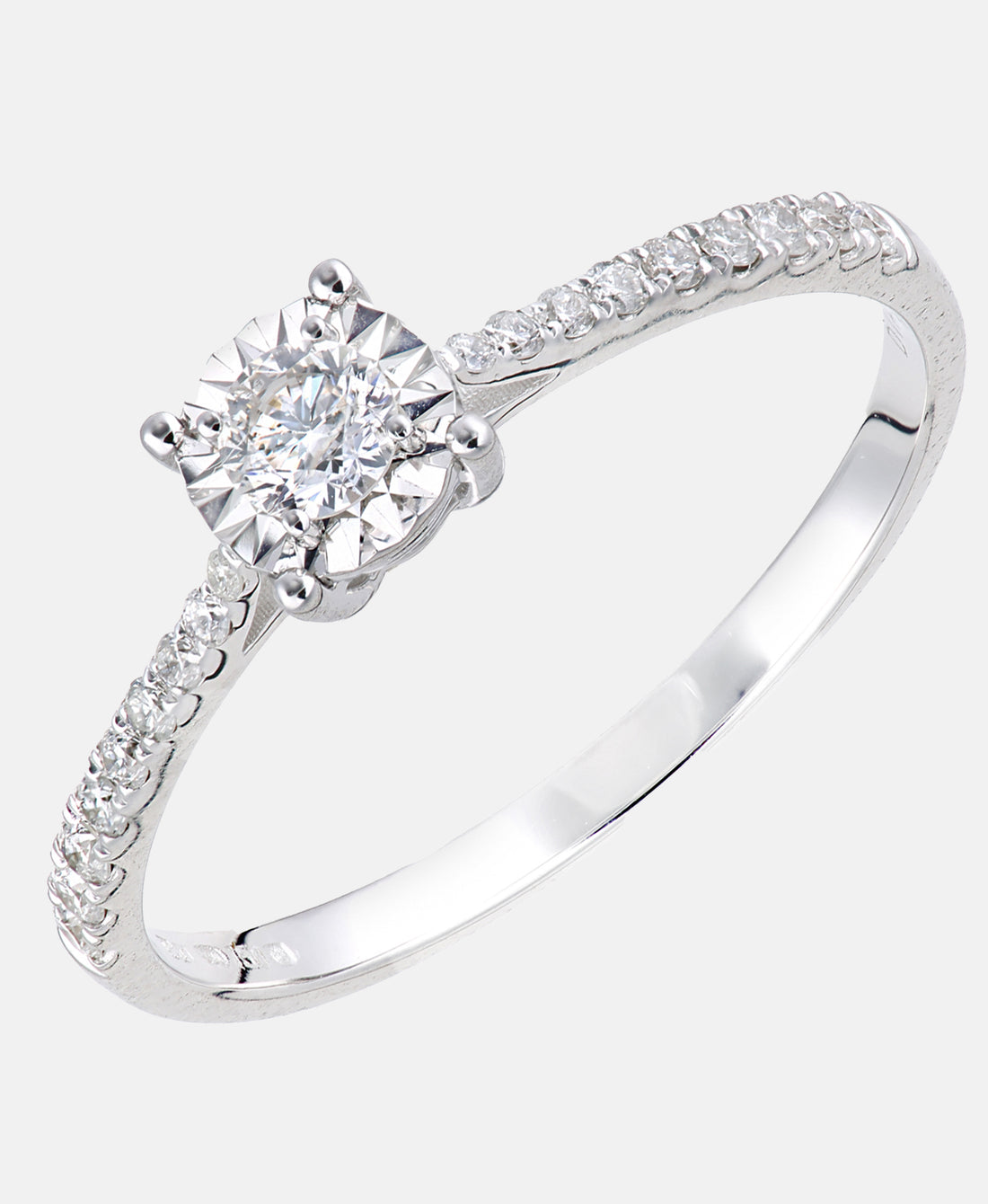 DIAMANT LETERNEL Ring Silver