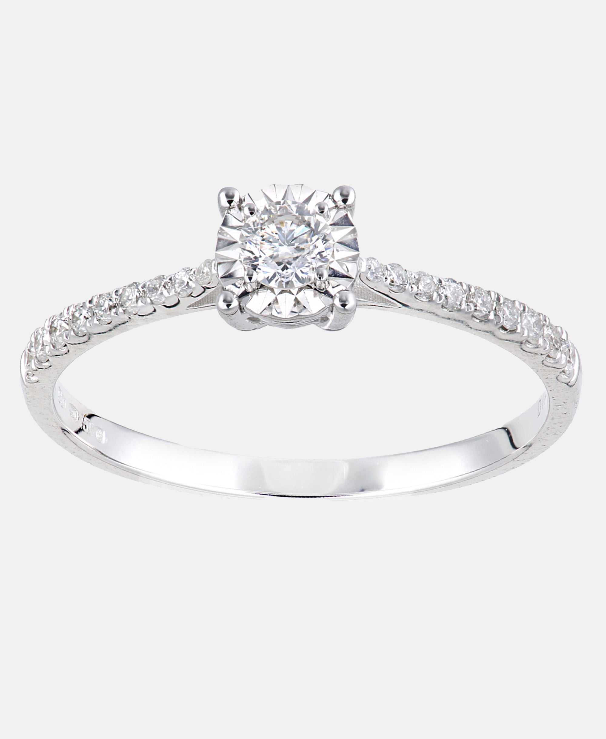 DIAMANT LETERNEL Ring Silver