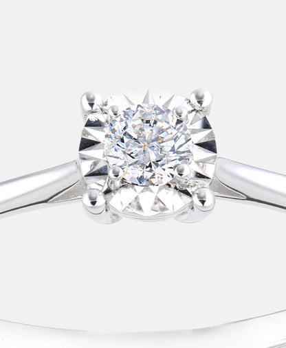 DIAMANT LETERNEL Ring Silver