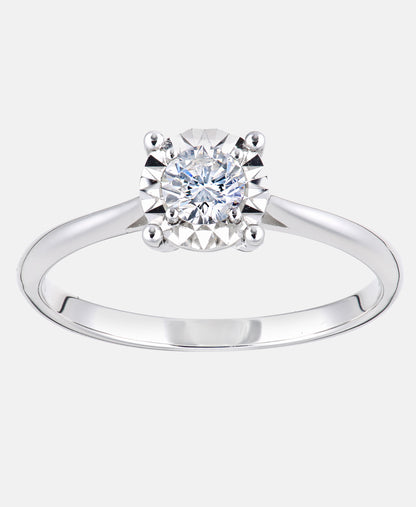 DIAMANT LETERNEL Ring Silver