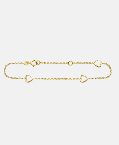 Armband aus 375 Gelbgold für Kinder