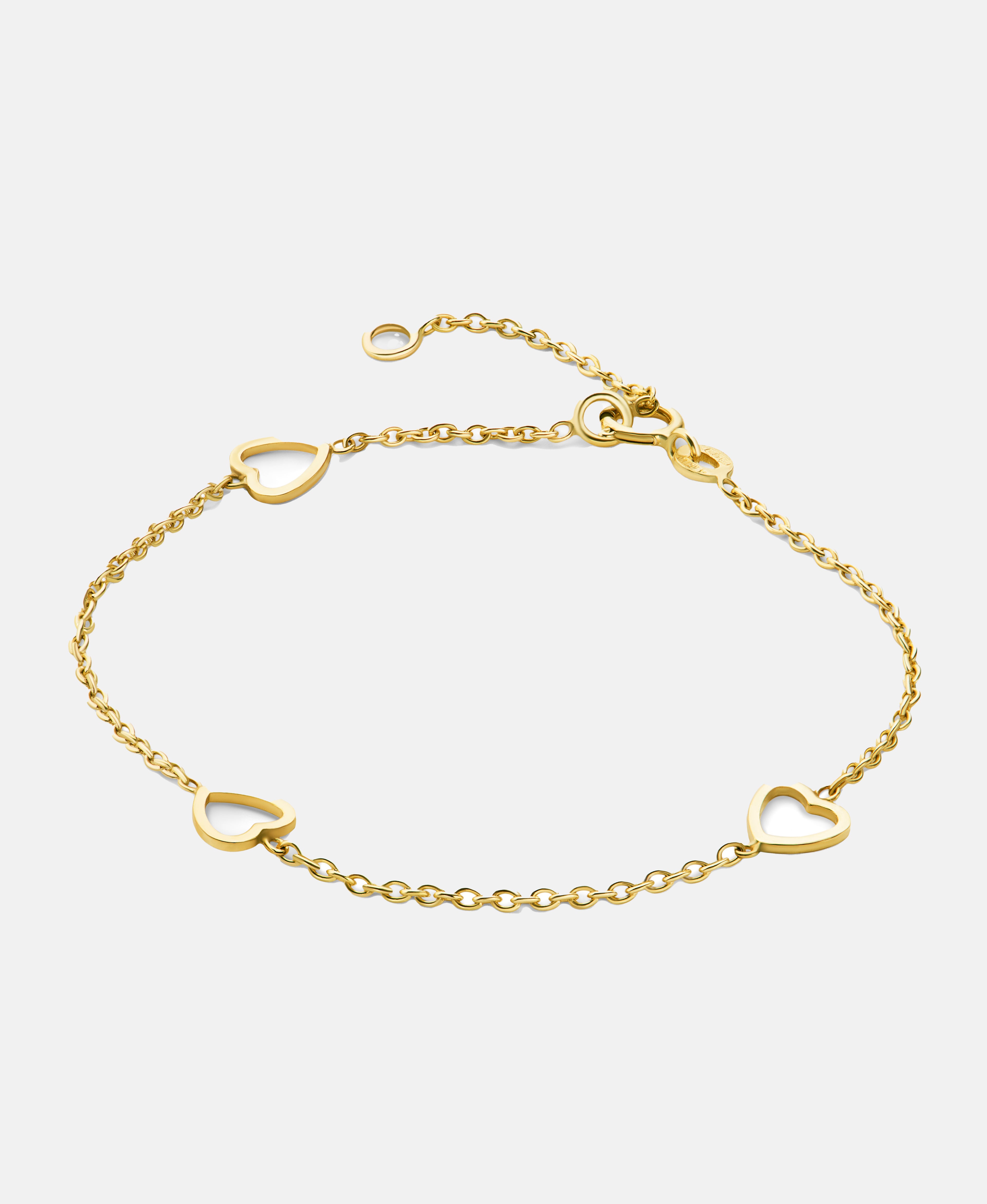 Armband aus 375 Gelbgold für Kinder