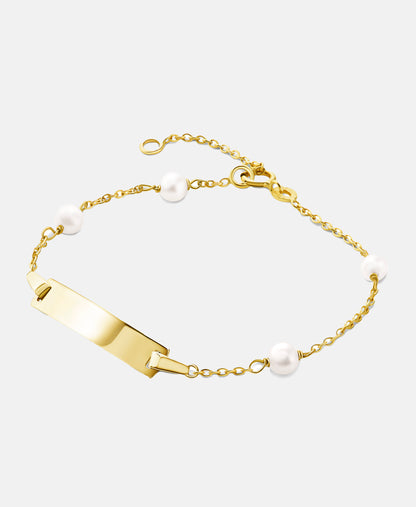 Armband aus 375 Gelbgold für Kinder