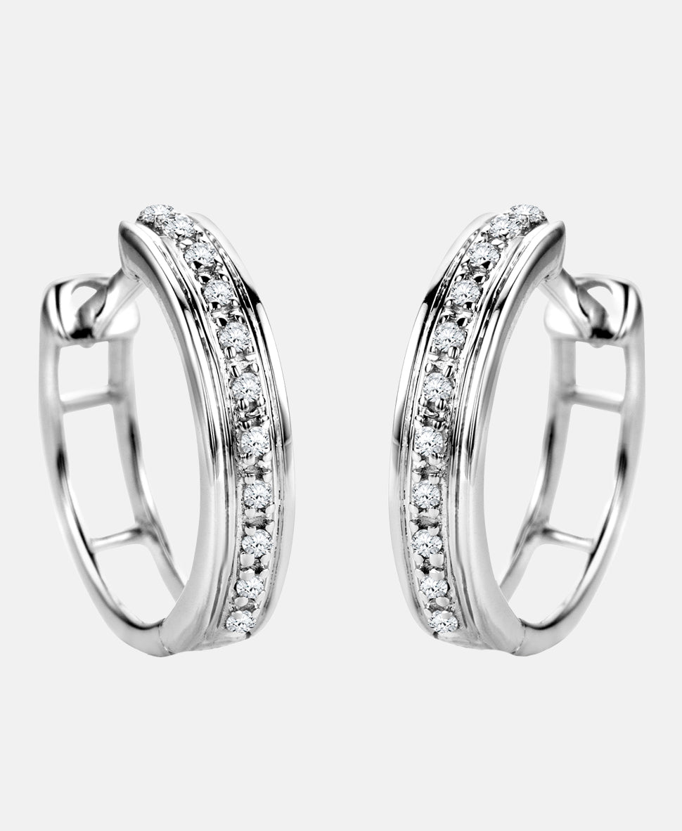DIAMANT LETERNEL Earrings Silver