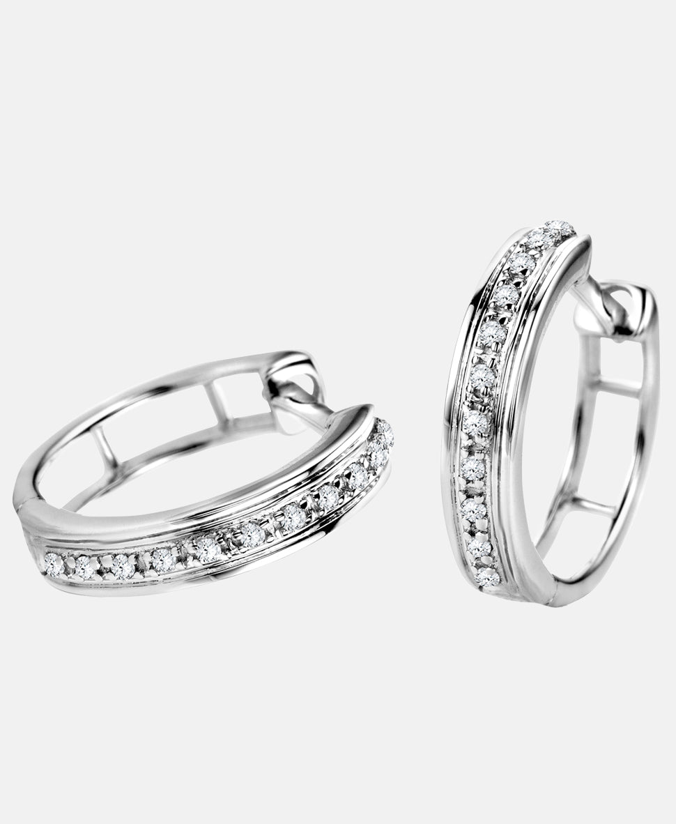 DIAMANT LETERNEL Earrings Silver
