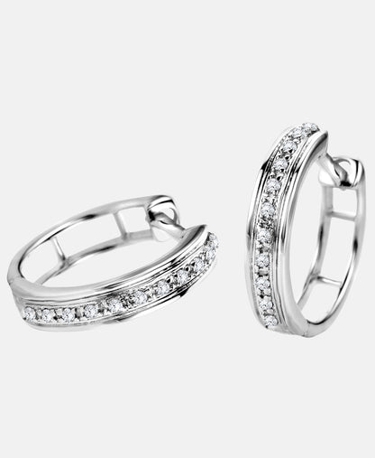 DIAMANT LETERNEL Earrings Silver