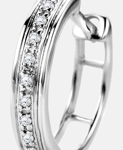 DIAMANT LETERNEL Earrings Silver