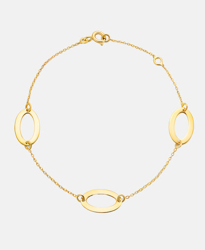 Armband aus 375 Gelbgold