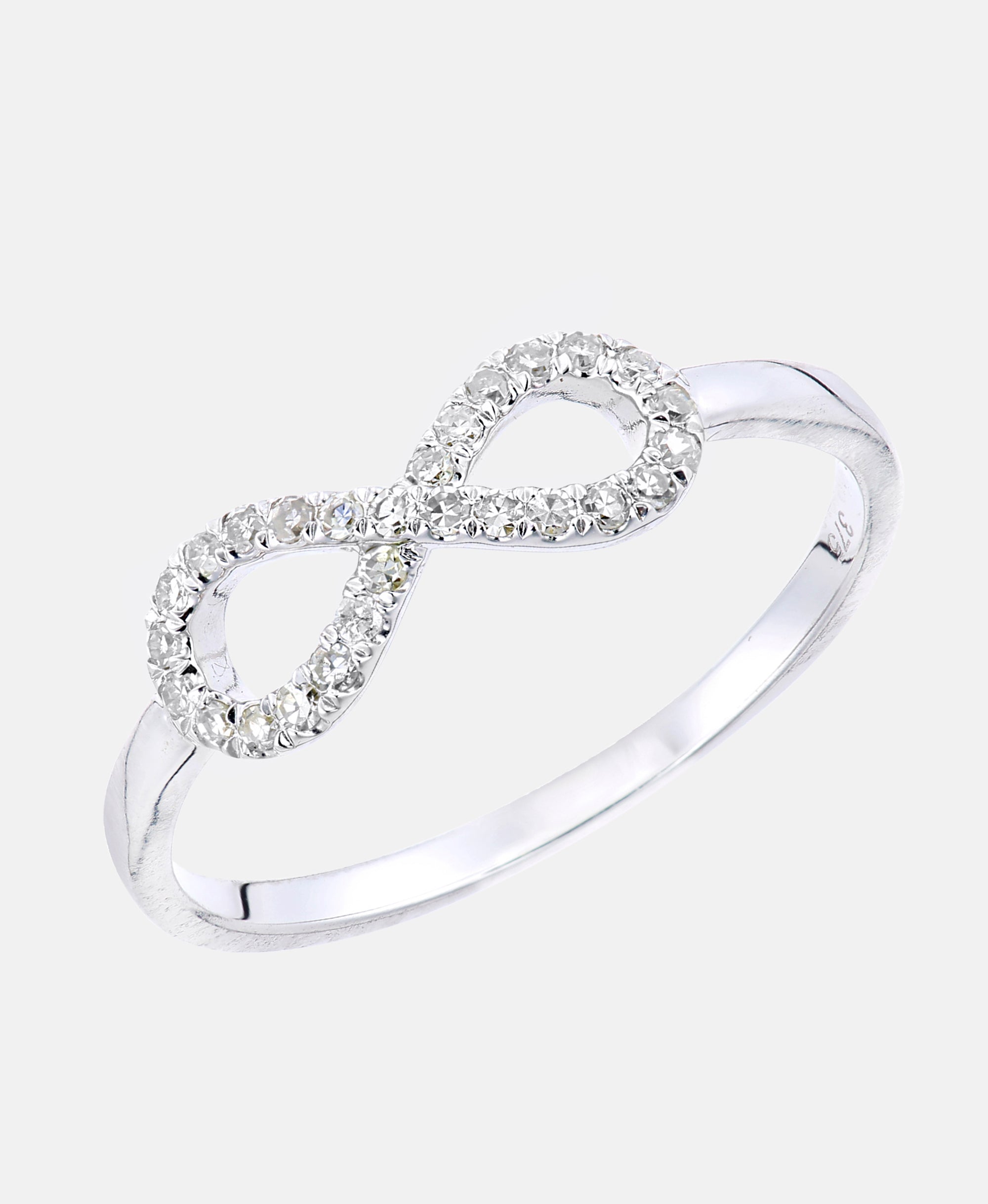 DIAMANT LETERNEL Ring Silver