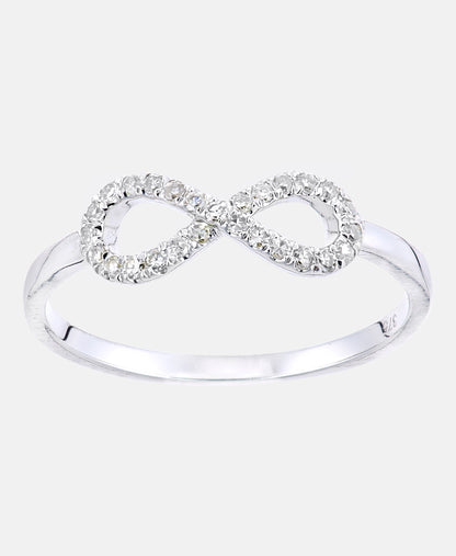 DIAMANT LETERNEL Ring Silver