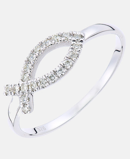 DIAMANT LETERNEL Ring Silver
