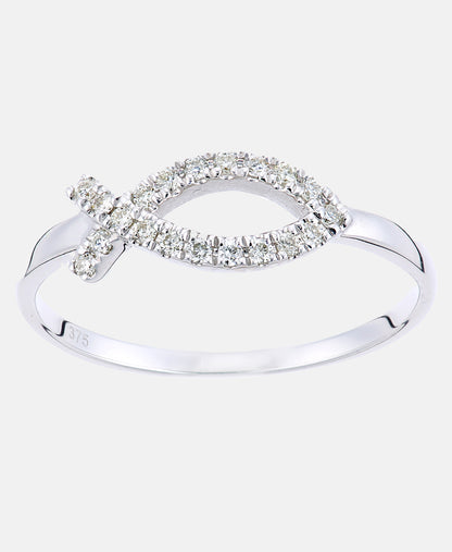 DIAMANT LETERNEL Ring Silver