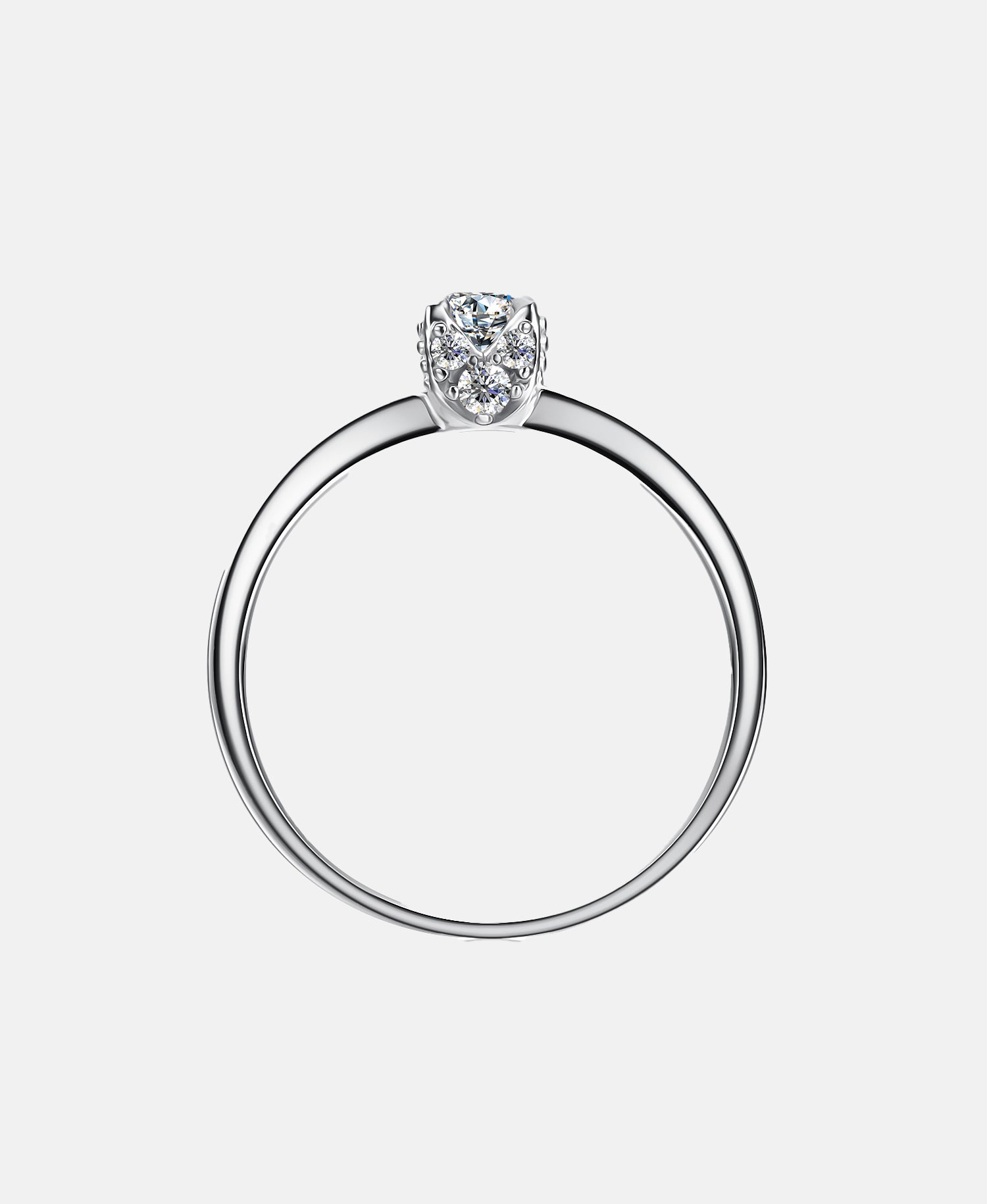DIAMANT LETERNEL Ring Silver