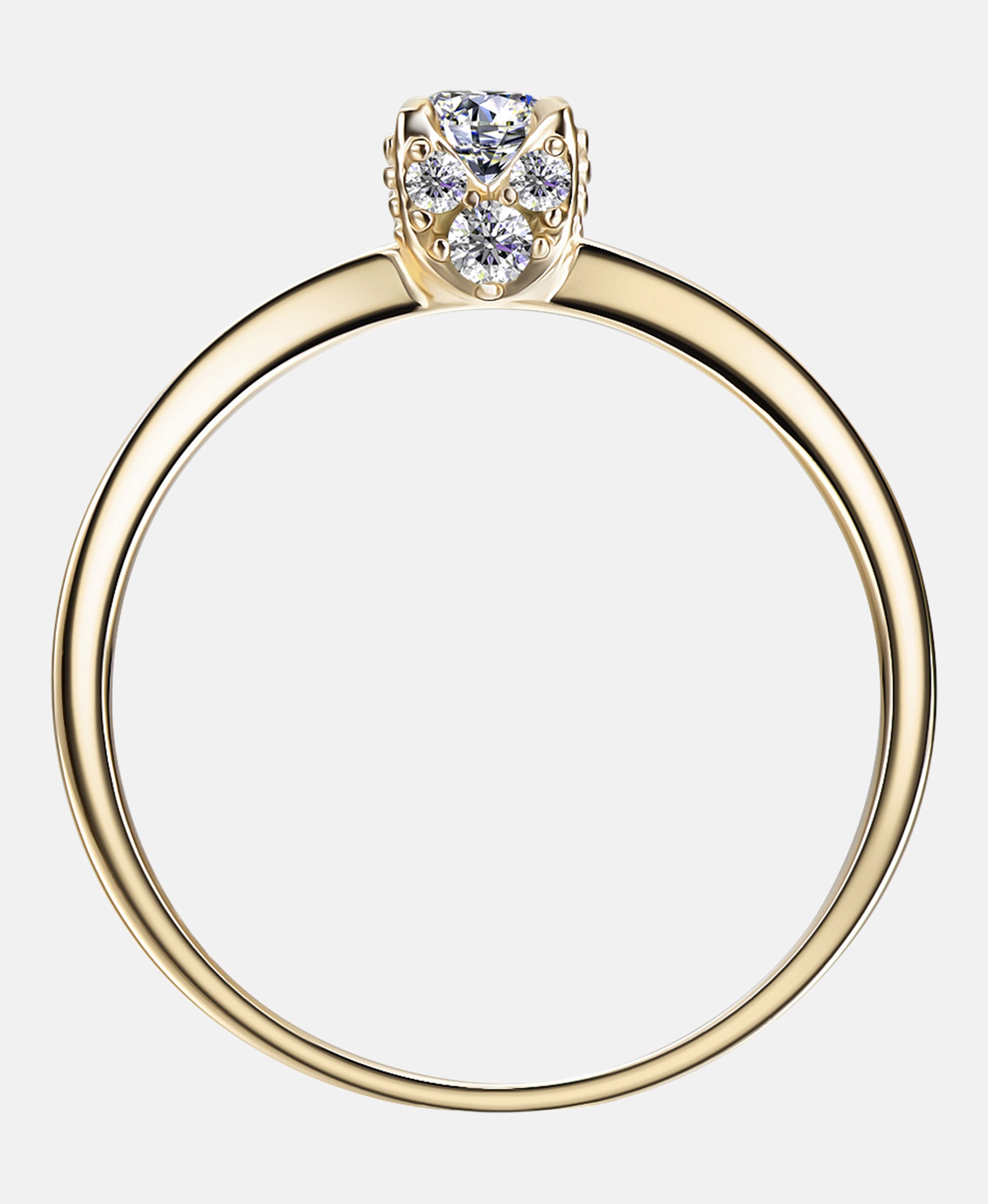 DIAMANT LETERNEL Ring Gold