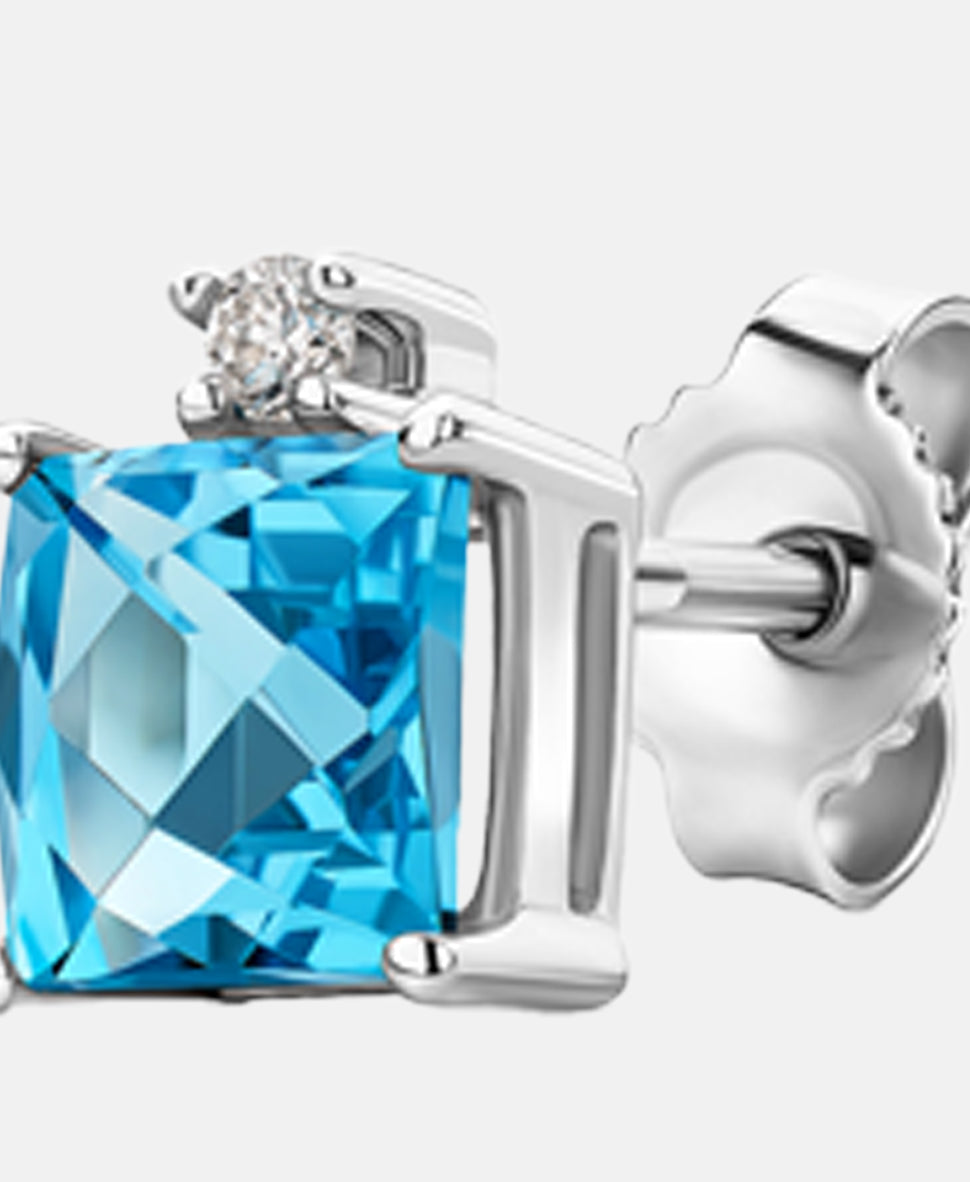 DIAMANT LETERNEL Earrings Silver