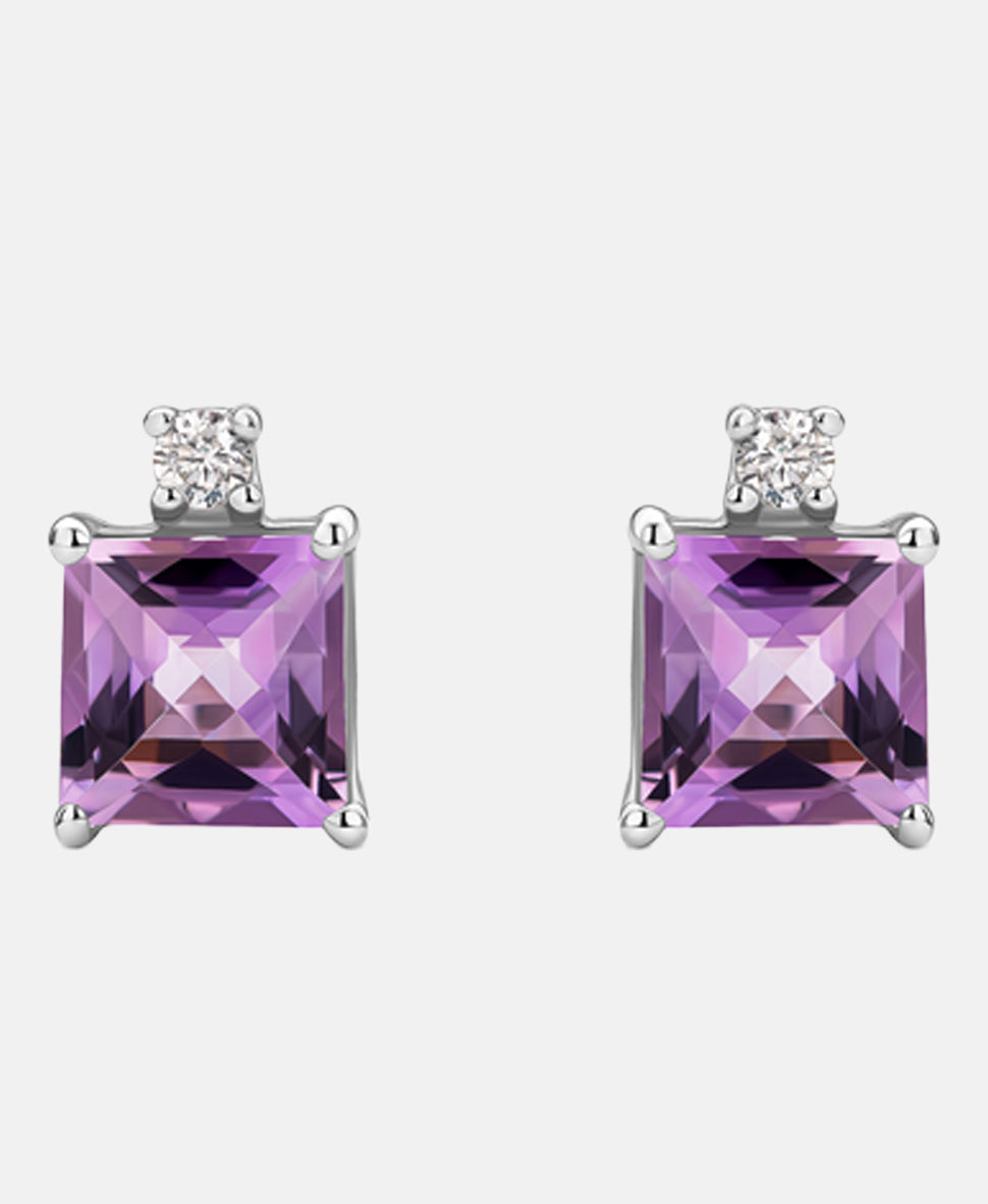 DIAMANT LETERNEL Earrings Silver