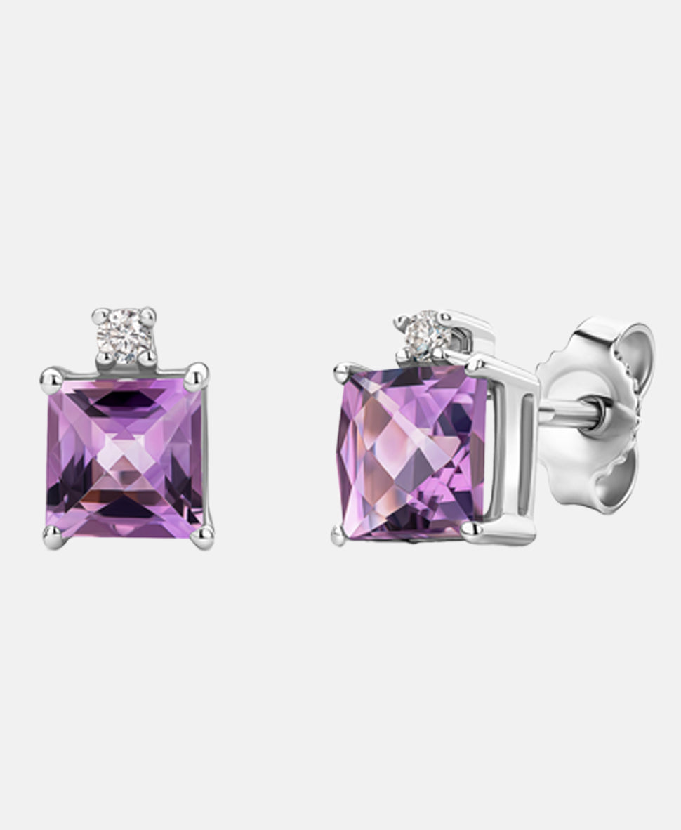 DIAMANT LETERNEL Earrings Silver