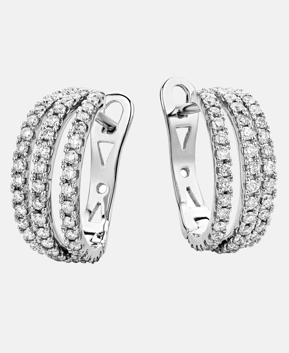 DIAMANT LETERNEL Earrings Silver