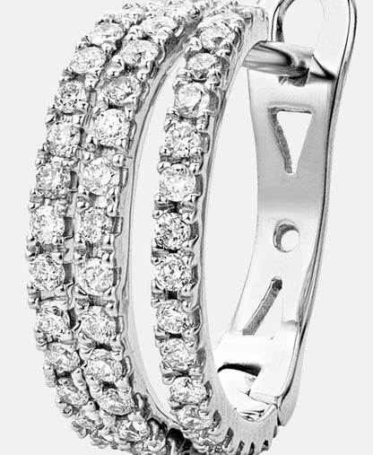 DIAMANT LETERNEL Earrings Silver