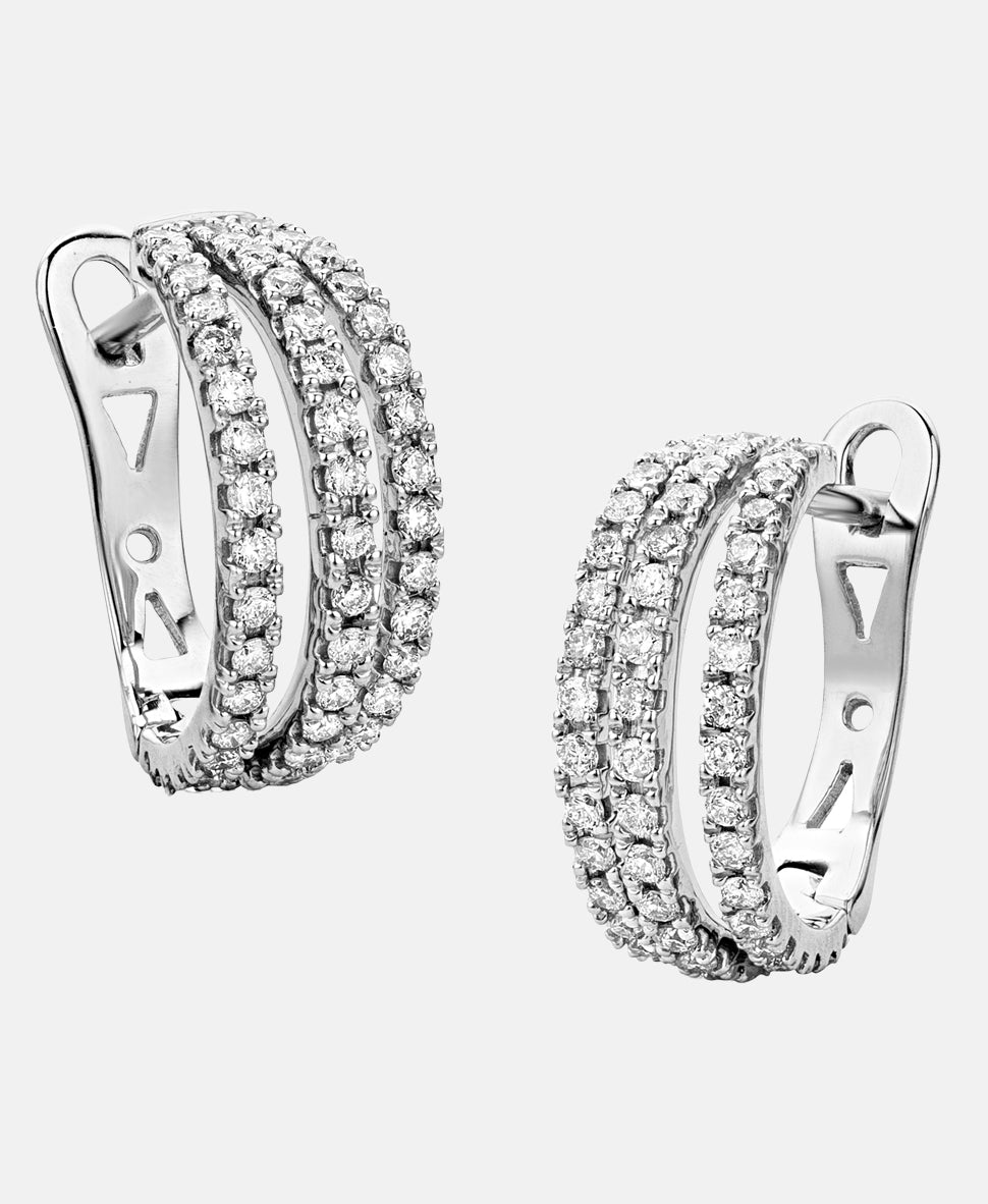 DIAMANT LETERNEL Earrings Silver
