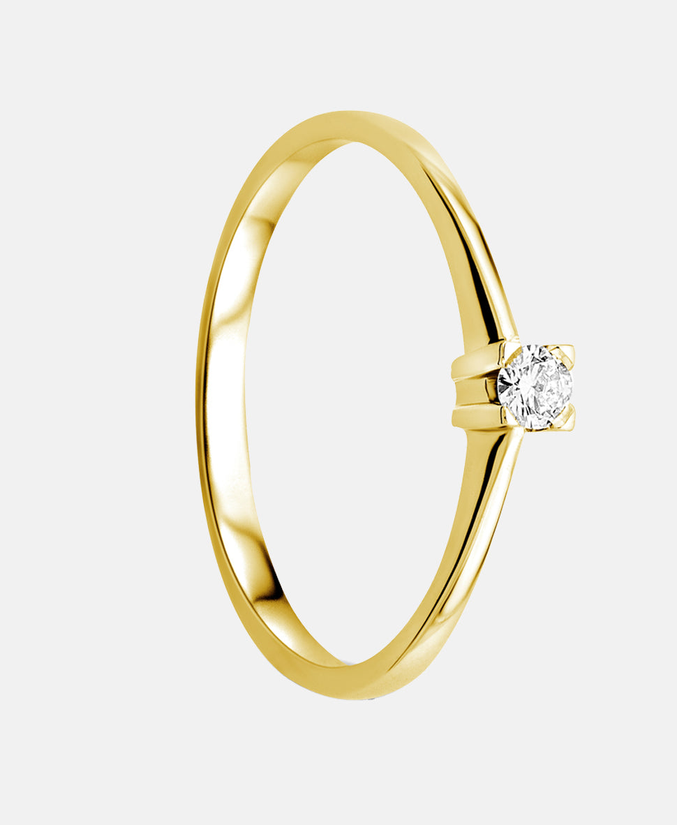 DIAMANT LETERNEL Ring Gold