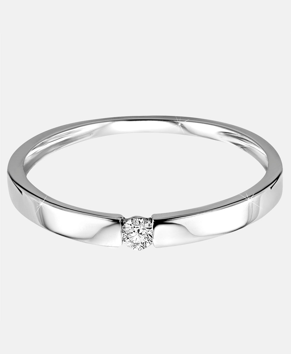 DIAMANT LETERNEL Ring Silver