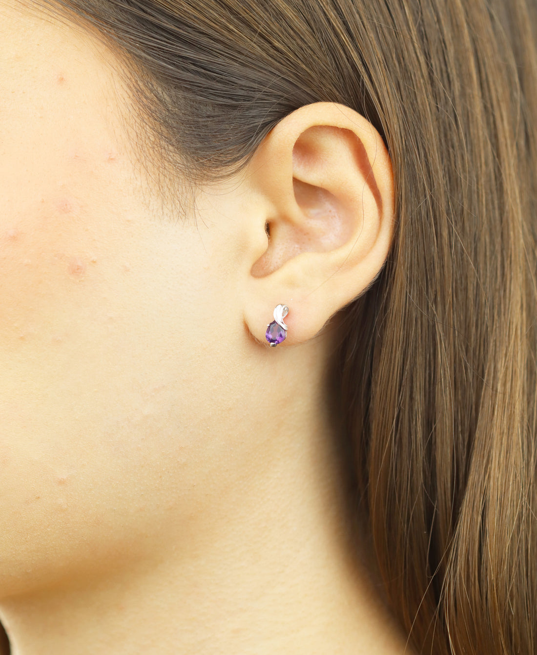 DIAMANT LETERNEL Earrings Silver